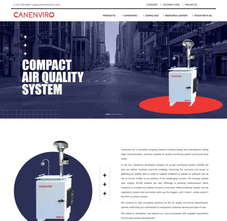 Web Design Canvenviro